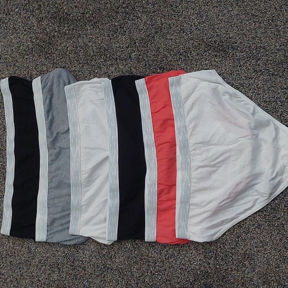 6 Pack Brandnew 'Washed' Hanes Cotton Hipsters Soft Comfy Elastic Waistband 8/XL - Picture 5 of 5